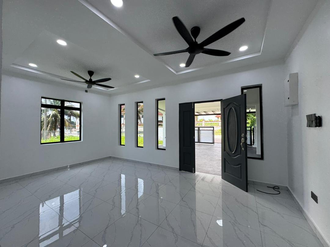 ruang tamu rumah di tapah